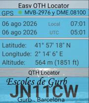 EA3JG - DME 08100