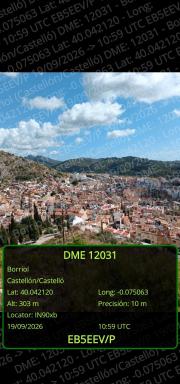 EB5EEV/P - DME 12031