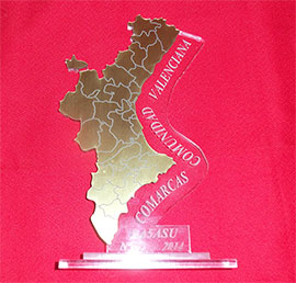 Placa Permanente Comarcas de la Comunidad Valenciana