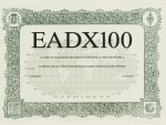 Diploma EADX100 Impreso
